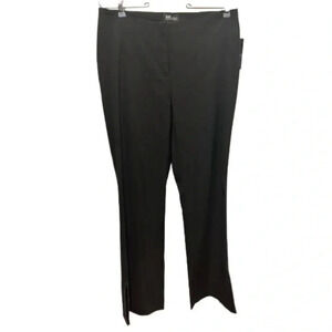 INC wide leg black pants, rhinestone accents size 10 office. Business casual